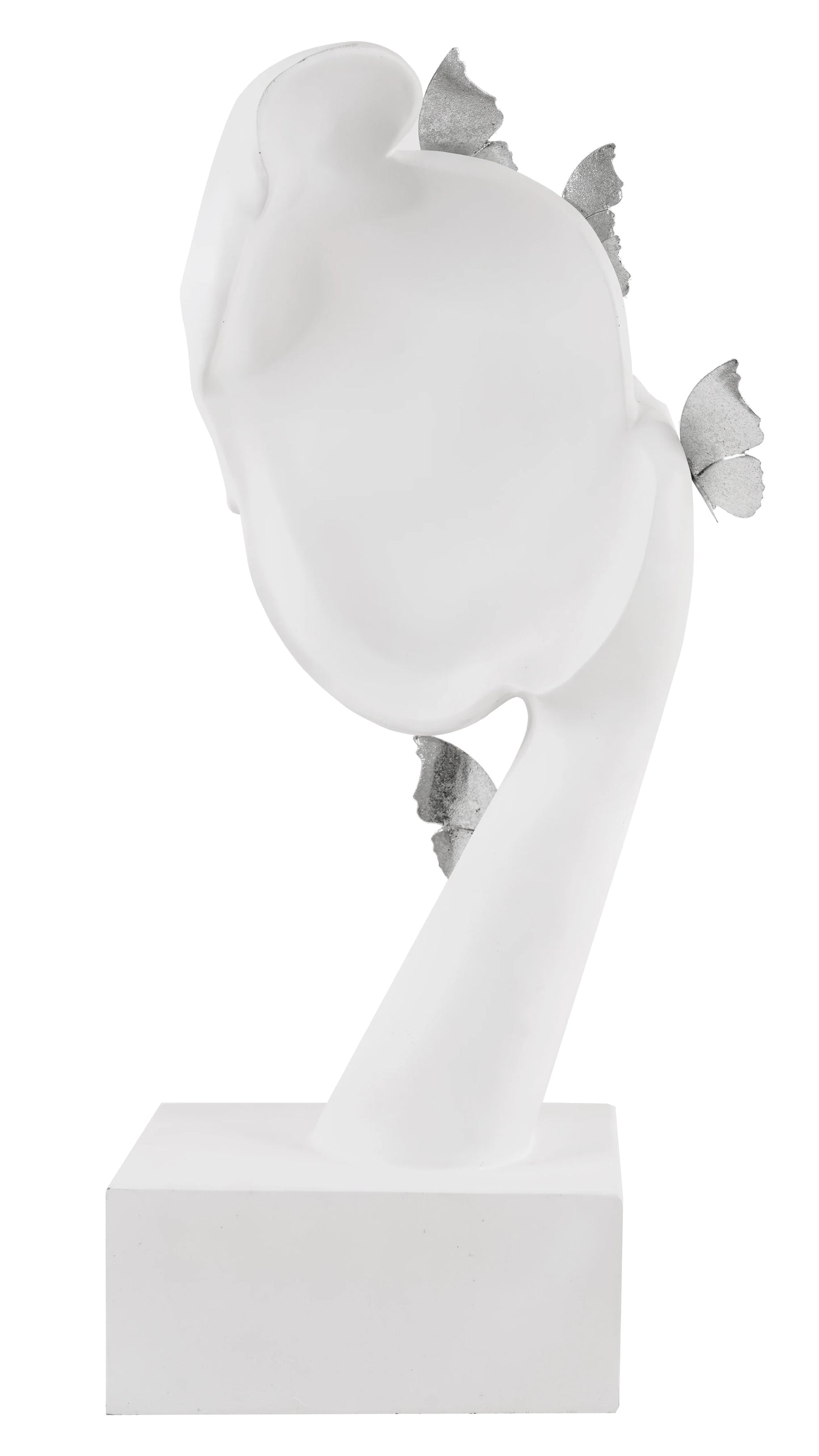 Butterfly Mask Face Sculpture