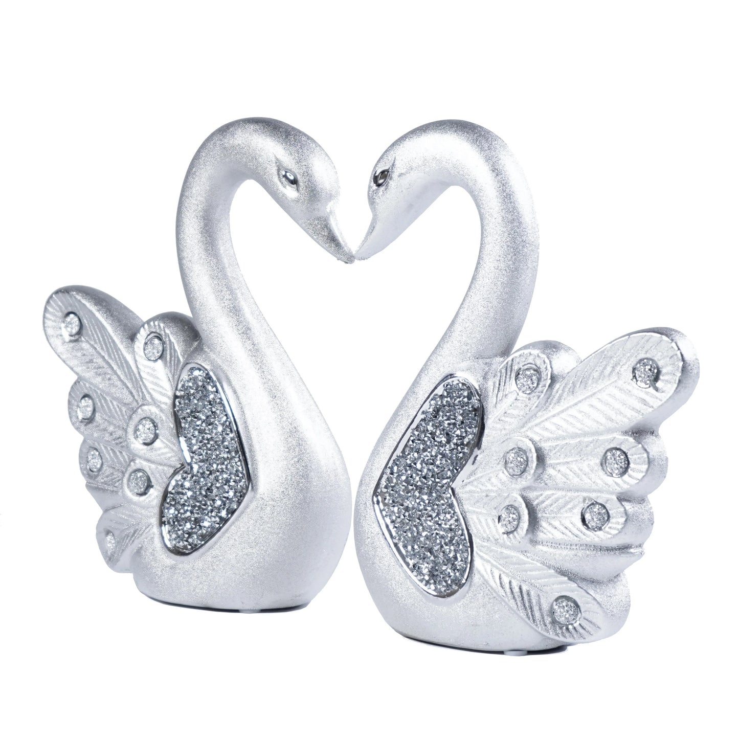 Swan Couple Sculpture