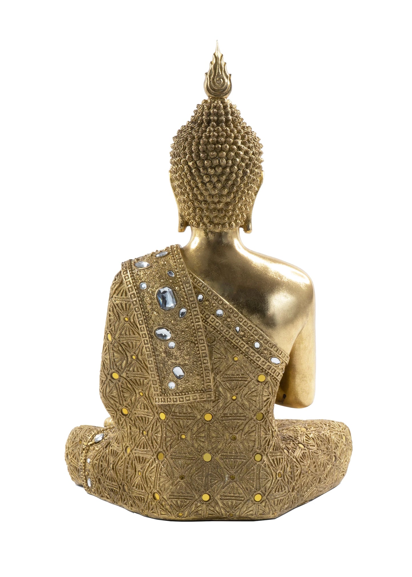 Tabletop Gold Buddha Sculpture