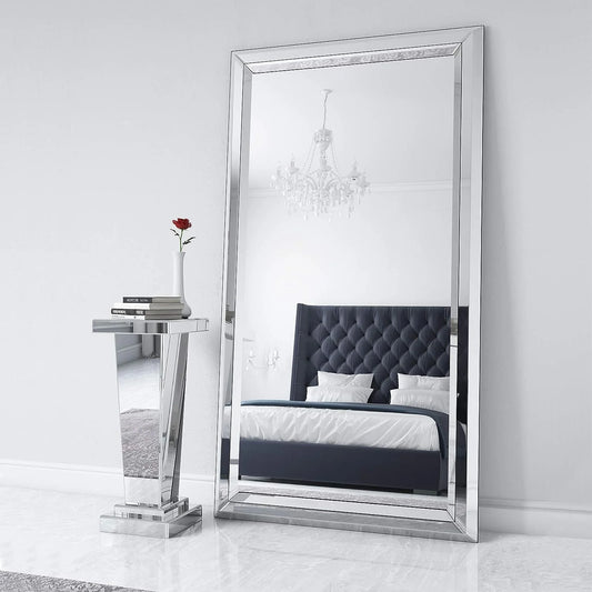 X-Large Plain Floor Mirror