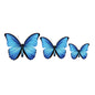 3D Butterfly Acrylic Prints Set of 3