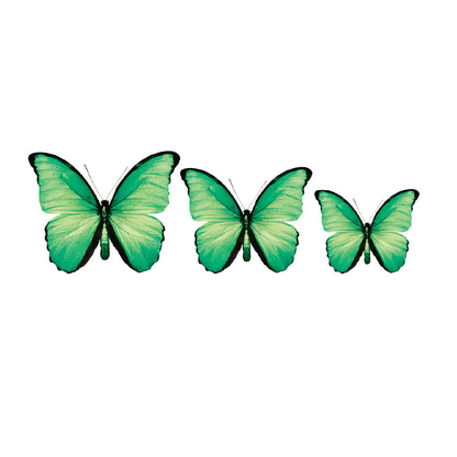 3D Butterfly Acrylic Prints Set of 3