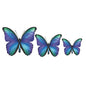 3D Butterfly Acrylic Prints Set of 3