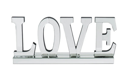 Love Word Mirror Sign