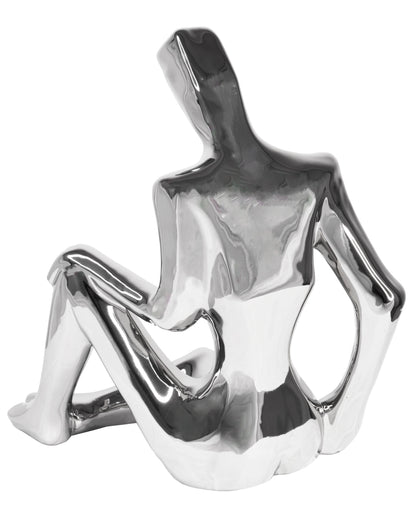 Sitting Man Tabletop Sculpture.