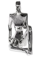 Sitting Man Tabletop Sculpture.