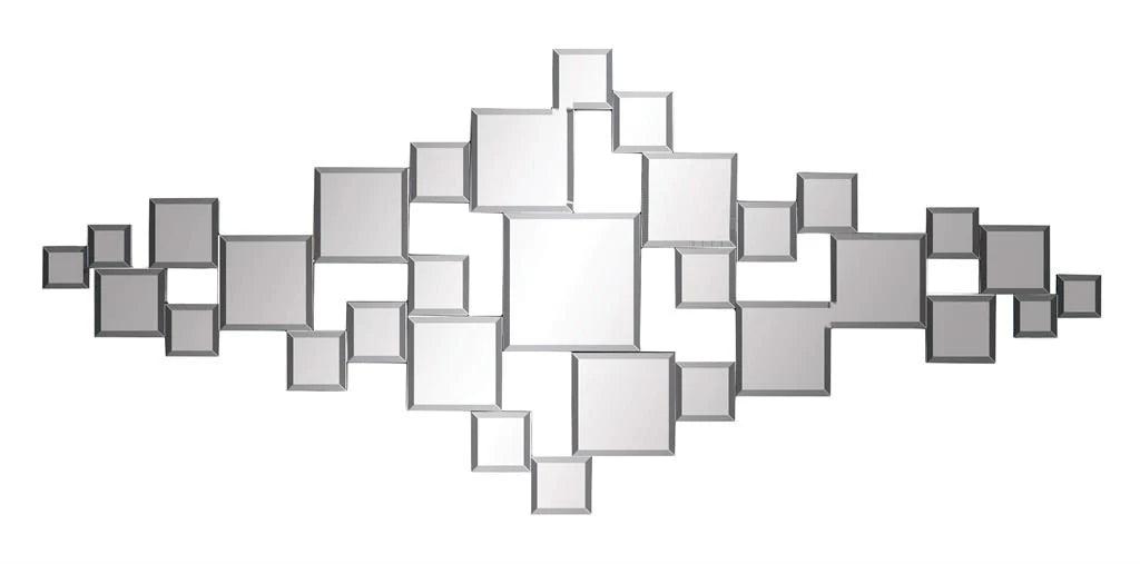 Overlapping Squares Wall Mirror Accent