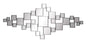 Overlapping Squares Wall Mirror Accent
