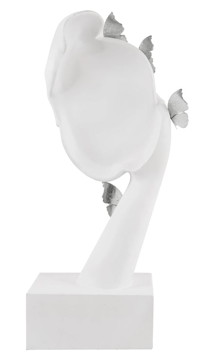 Butterfly Mask Face Sculpture