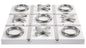 Modern Luxe Grid Game – Steel Tabletop Edition