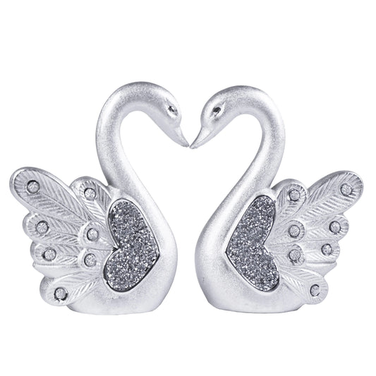 Swan Couple Sculpture