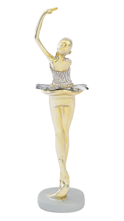 Two-Tone Ballerina Figurine (1 PIECE )
