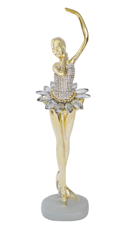 Two-Tone Ballerina Figurine (1 PIECE )