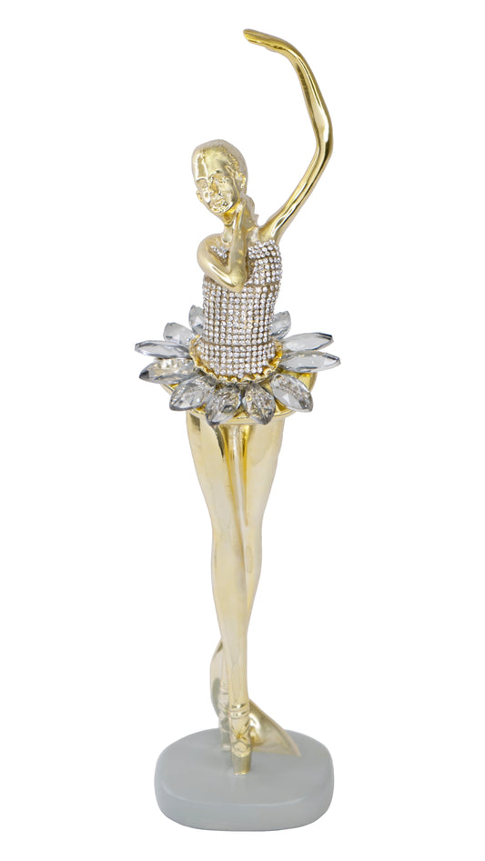 Two-Tone Ballerina Figurine (1 PIECE )