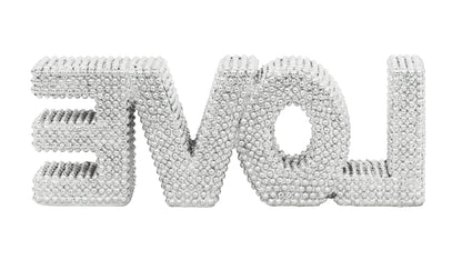 Studded LOVE Tabletop Sign