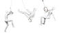 3-Piece Wall Climber Sculpture Set