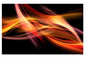 Abstract Orange Glass Wall Art 60"x36"