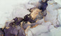 Abstract Purple Accents Glass Wall Art 60"x36"