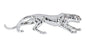 Shimmering Leopard Sculpture