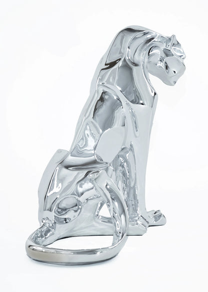 Gloss Leopard Sculpture