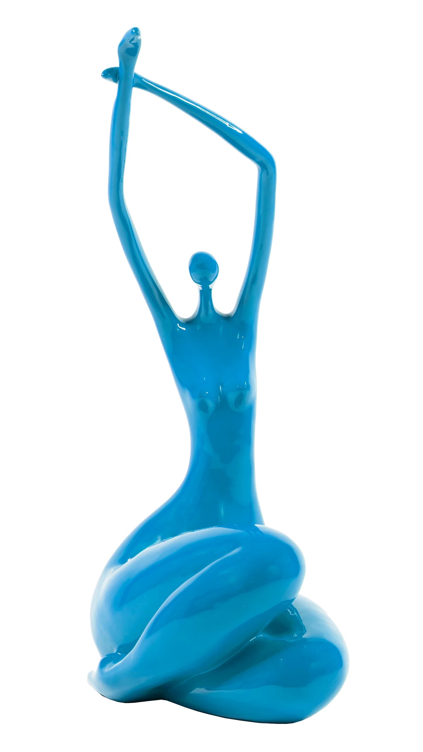 Hands-Up Female Sculpture