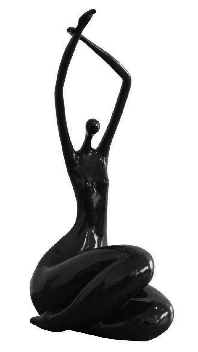 Hands-Up Female Sculpture