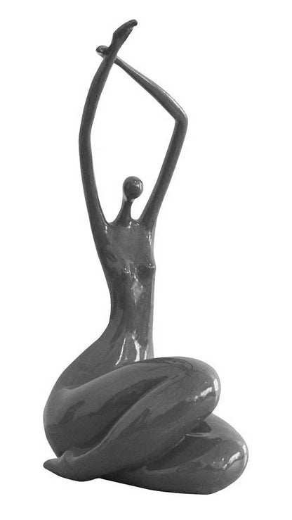 Hands-Up Female Sculpture