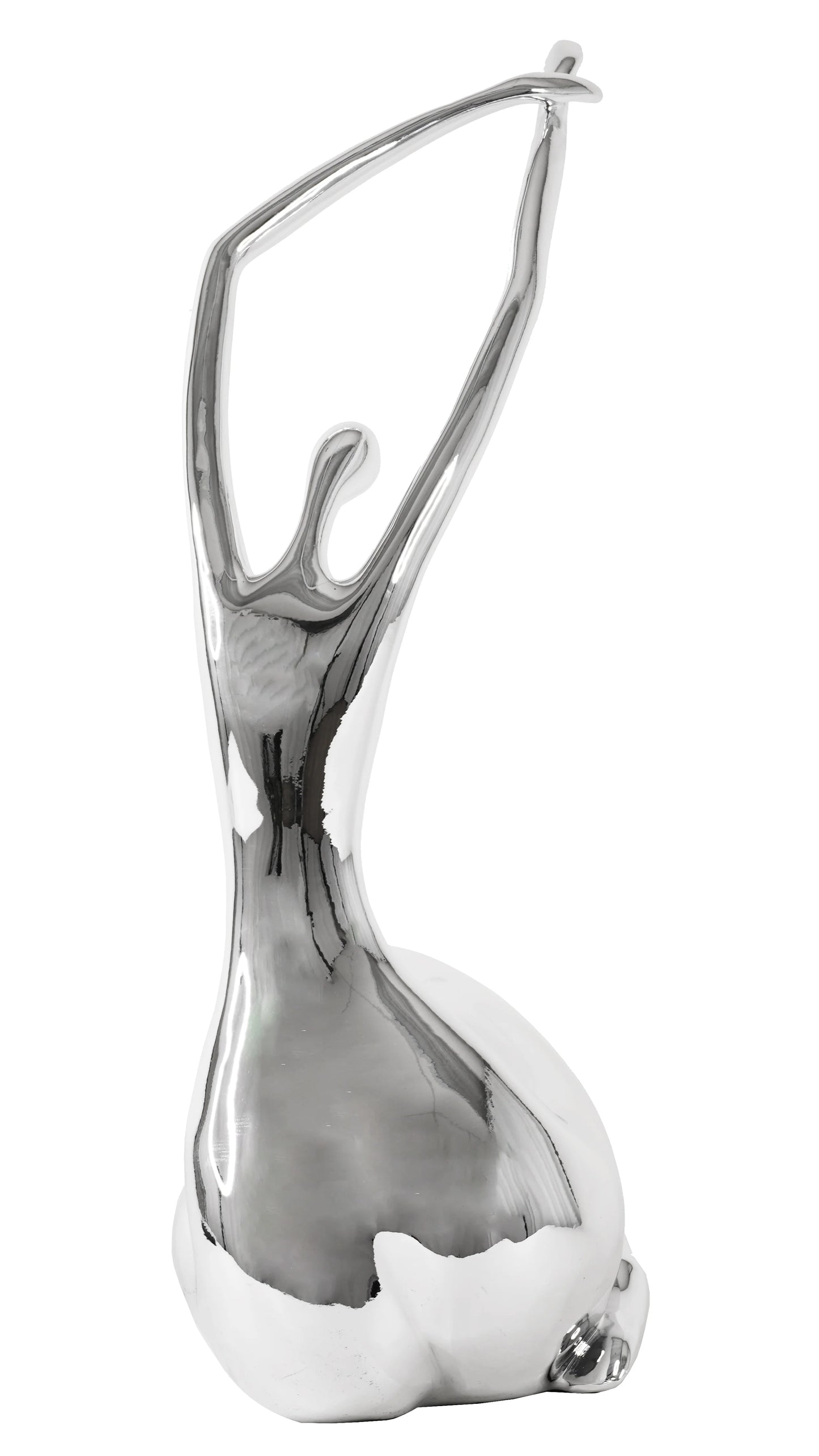 Hands-Up Female Sculpture