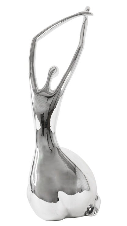 Hands-Up Female Sculpture