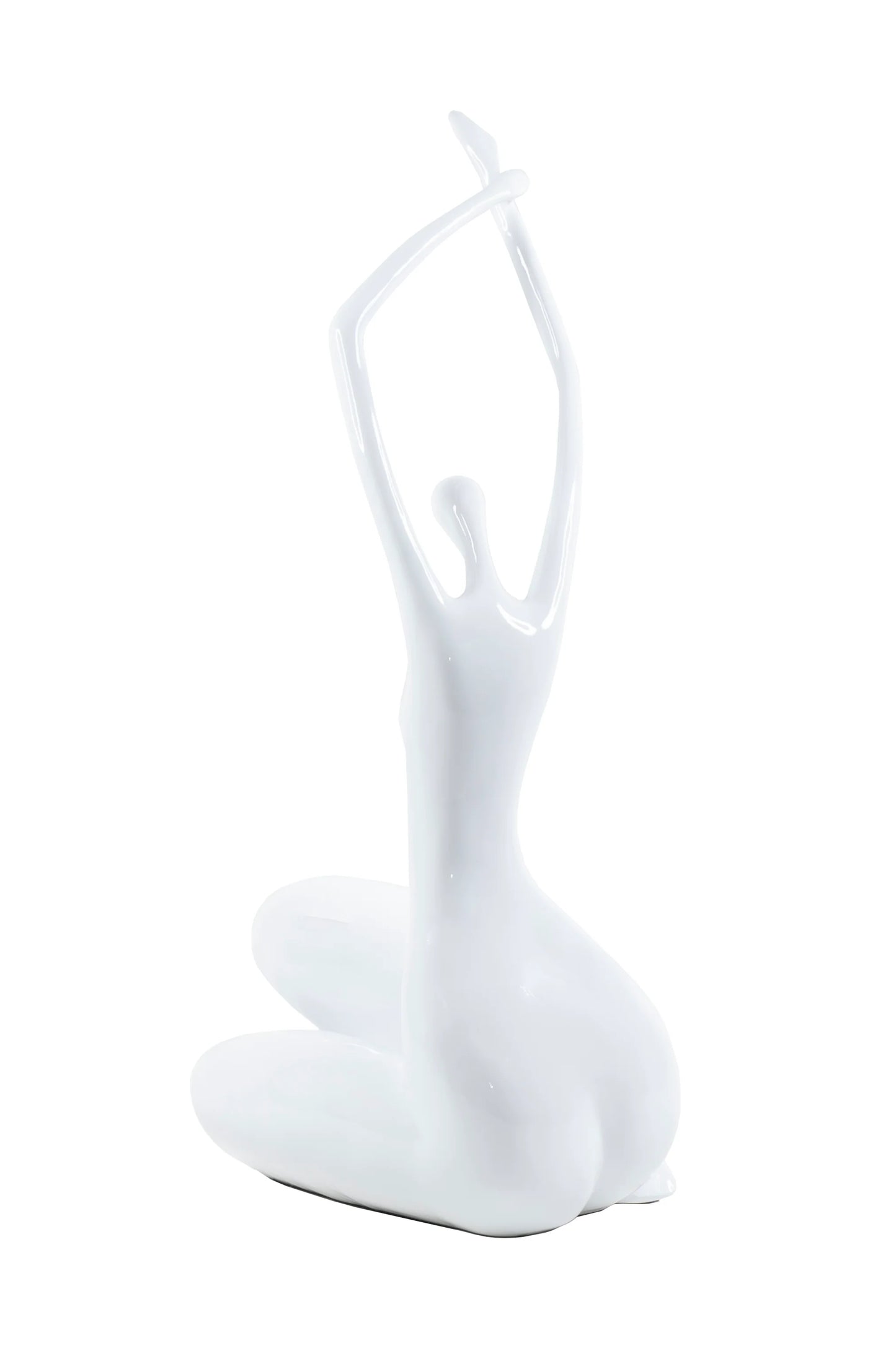 Hands-Up Female Sculpture